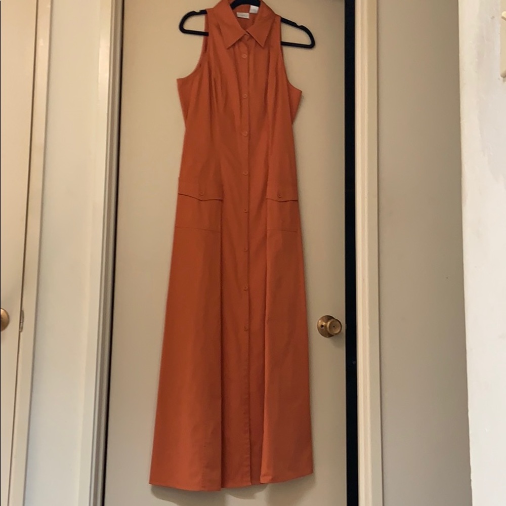 Orange Summer Dress